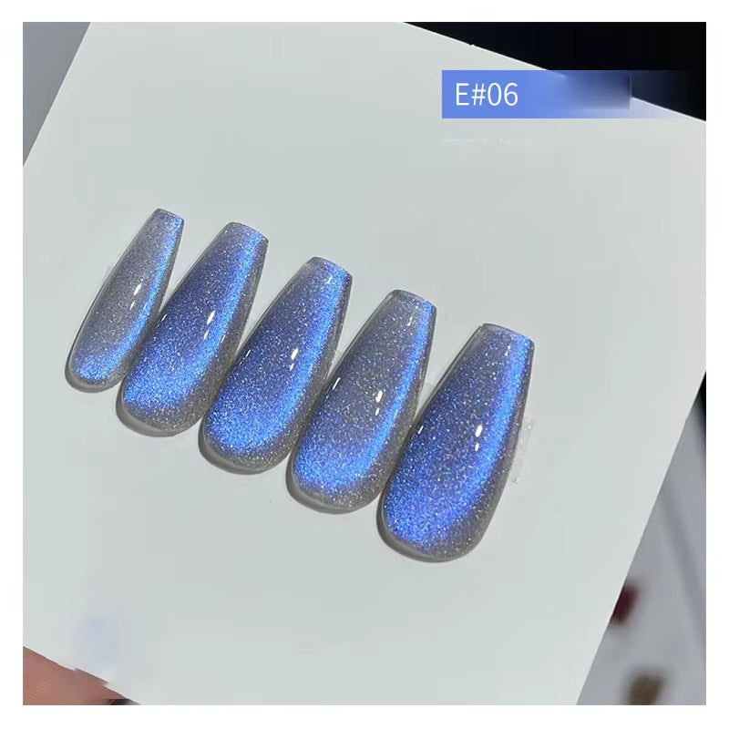 10Ml 9D Laser Cat Magnetic Gel Nail Polish Diamond Glitter Cat Eye Gel Soak off UV LED Nail Varnish UV Gel