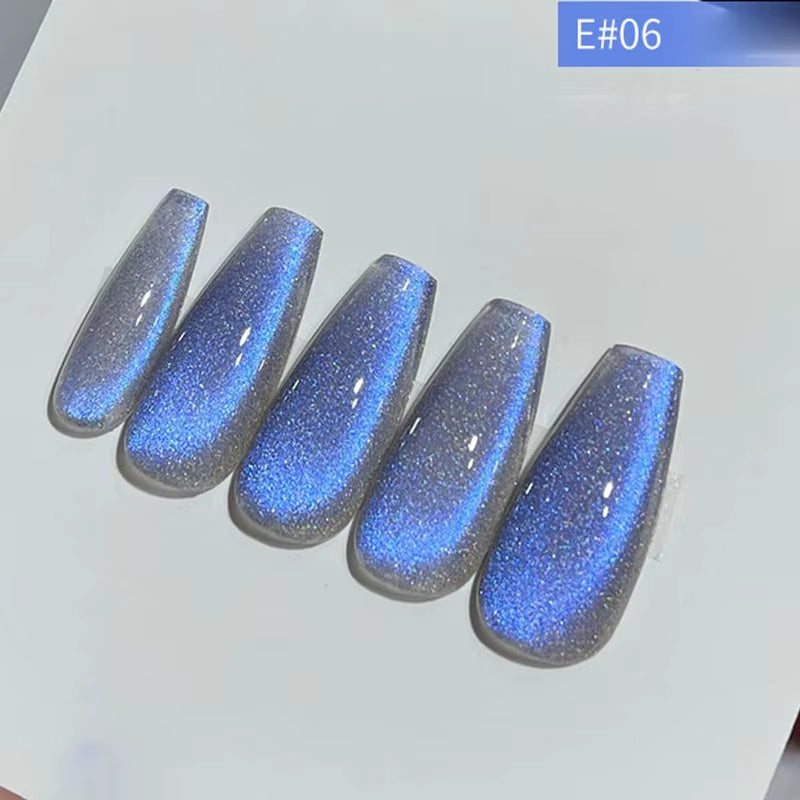 10Ml 9D Laser Cat Magnetic Gel Nail Polish Diamond Glitter Cat Eye Gel Soak off UV LED Nail Varnish UV Gel